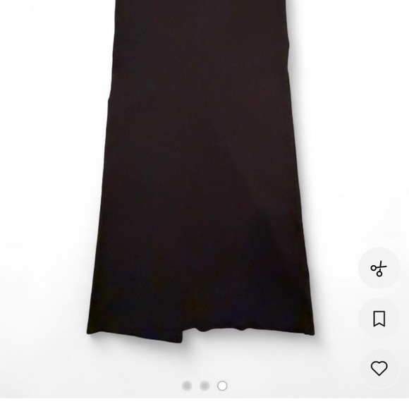 Perfect white tee 
Elegant Black Maxi Skirt - Picture 3 of 3